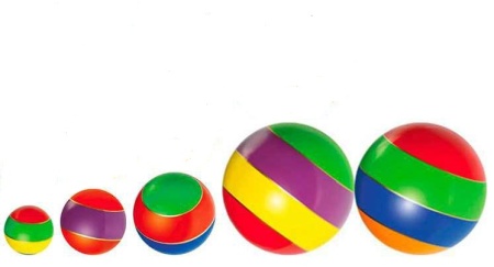 Купить Мячи резиновые (комплект из 5 мячей различного диаметра) в Юрьеве-Польском 